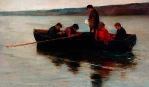 A Child's Funeral in the Highlands