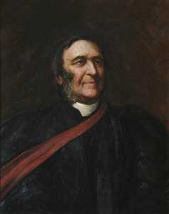 Frederick Temple (1821–1902), Blundell Scholar (1839), Blundell Fellow (1842–1848), Headmaster of Rugby (1857–1869), Archbishop of Canterbury (1896–1902) (after Hubert von Herkomer)