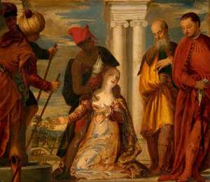 The Martyrdom of Saint Justina (after Paolo Veronese)