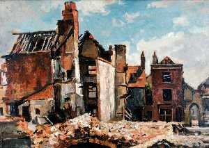 Ruins of St Thomas' Street, Portsmouth
