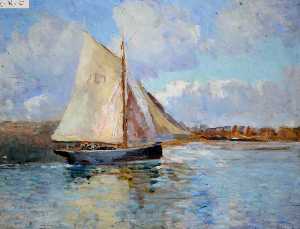 Sailing Boat (verso)
