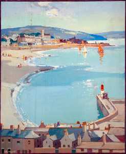 Penzance in the Duchy of Cornwall (Great Western Railway poster artwork)