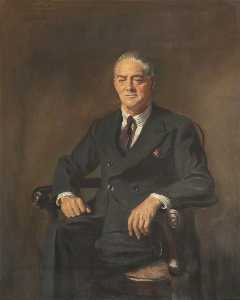 Lord Nuffield (copy after Oswald Hornby Joseph Birley)