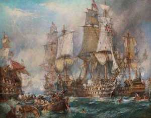La battaglia di Trafalgar 21   a ottobre  1805