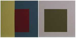 2 Painting No.3 (Woburn) (diptych)