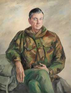 Falklands Portraits General in Combat Kit