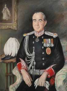 Falklands Portraits Sir Rex Hunt (b.1926), Governor