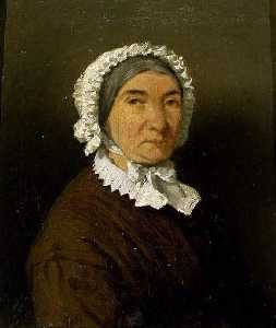 Portrait de femme avec un bonnet
