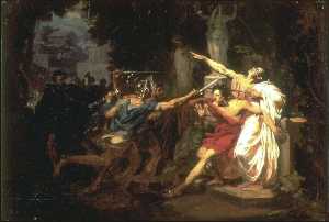 La mort de Caius Gracchus