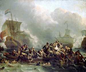 战斗 特克塞尔  11   八月  1673