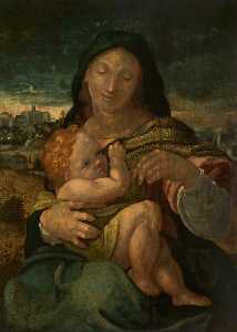 Virgin and Child (copy after Sandro Botticelli)