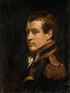 Captain Peter Bover (1772–1802), RN (copy after John Opie)