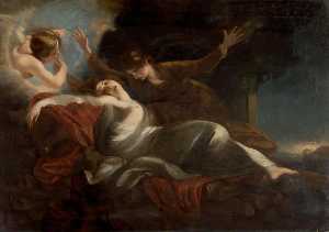 The Death of Dido (after Joshua Reynolds)