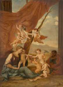 Holy Family (copy after Nicolas Poussin)