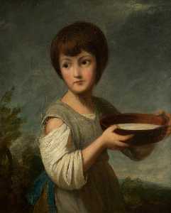 Lavinia, the Milk Girl (copy after Thomas Gainsborough)