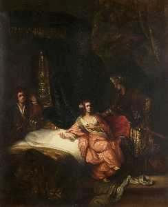Joseph and Potiphar's Wife (copy after the studio of Rembrandt van Rijn)