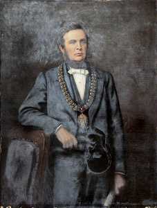 William Thompson in Mayoral Chain