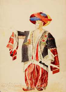 Costume of Beder Khan Bey