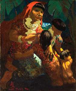 Indians of San Blas, Panama