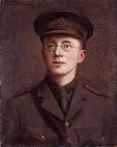 Second Lieutenant John Ryder Clark (1898–1917), 196th Siege Battery, Royal Garrison Artillery, c.1917