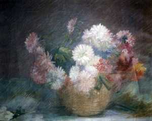 (Bowl of Asters), (painting)