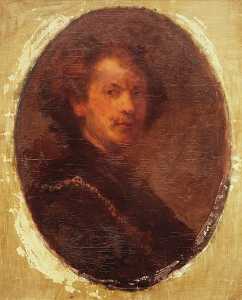 Rembrandt Self Portrait, (painting)