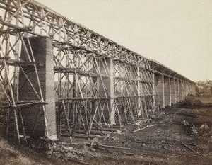 Высокий Мост пересечение Appomattox , рядом с фармвиллом ( на юге боковой железная дорога , ШТАТ ВИРДЖИНИЯ )