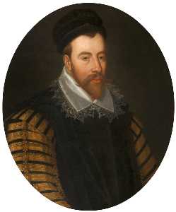 John Maitland (c.1545–1595), Lord Thirlestane, Chancellor of Scotland (after an earlier painter)