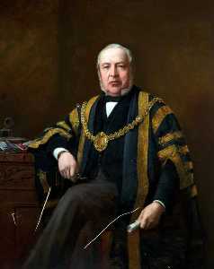 Alderman Daniel Lewis, JP, Mayor of Cardiff (1890–1891)