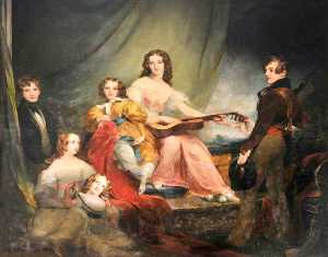 The Six Children of Charles John Herbert (d.1823), of Muckross Abbey, Killarney, and His Wife, Louisa Middleton (d.1828)