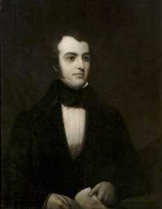 一个 学习 在  黑色  和  白 的 威廉·格莱斯顿尤尔特 ( 1809–1898 ) , 熔点 为 纽瓦克 ( 1832 ) , 主要 部长 ( 1868–1874 , 1880–1886 1892–1894 )