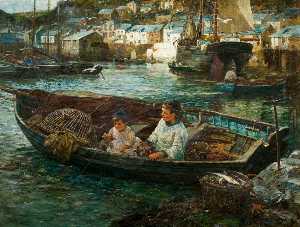 Little Cornish Fishermen, Polperro