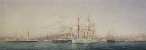 HMS 'Alexandra' at Malta