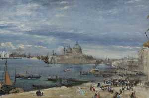 The Dogana and Church of the Salute, Venice