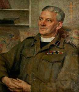 The Reverend Canon Frederick Llewellyn Hughes, CB, CBE, MC, TD, MA, KHC, Chaplain General to the King (1944–1951)