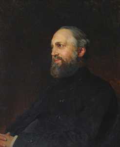 Henry Montagu Butler (1833–1918), Master (1886–1918), Classical Scholar (after Hubert von Herkomer)
