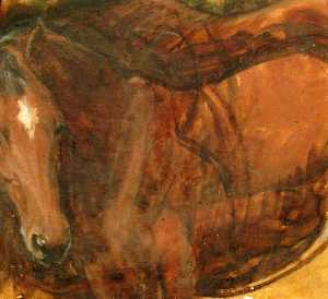 Chestnut Horse (verso)
