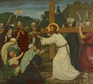 Jesus Speaks to the Women of Jerusalem (part of ‘Stations of the Cross’)
