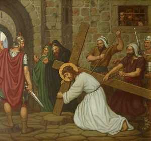 Jesus Falls beneath the Cross (part of ‘Stations of the Cross’)