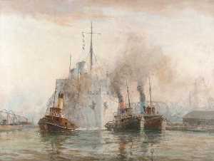 The Steamship 'Rangitata' and Other Vessels