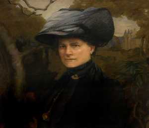 Mrs Emma Grace Marryat (1849–1927) (step sister of Sir James Caird, Bt, LLD) (detail)