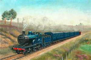 Somerset and Dorset Joint Railway 4–4–0 Locomotive No.41