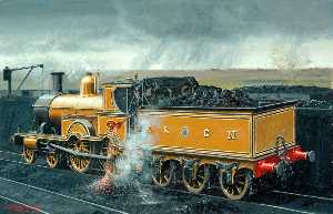 Midland and Great Northern Joint Railway 4–4–0 Locomotive No.34