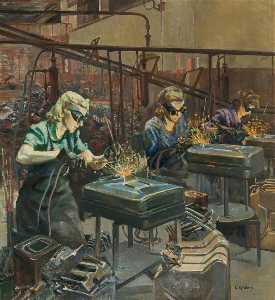 Women Welders at Williams Williams, Chester