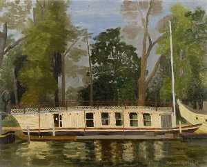 Exeter College Barge, Oxford