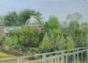The Observatory Gardens, The Parks, Oxford (formerly the view from the Professor's office)