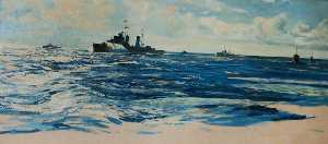 Warships at Sea