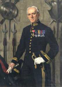Charles Ffoulkes (1868–1947), CB, CBE, First Curator and Secretary of the Imperial War Museum, in the Uniform of Master of the Tower Armouries