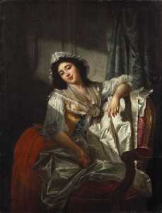 Portrait de Madame Sermet La Rose et le bouton