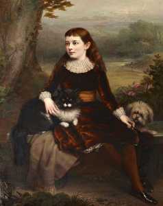 Alicia frances theodora wythes ( 1875–1957 ) , Marquesa de bristol , como un chica joven